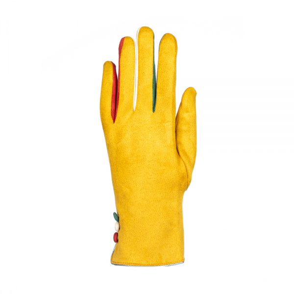 Γυναικεία γάντια Baneca κίτρινο - Kalapod.gr